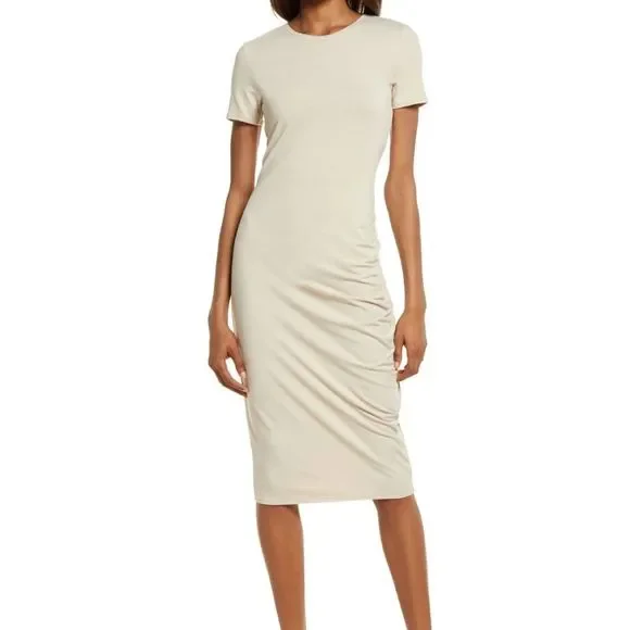 knee length dresses for ladies Bond Midi Dress Teal main image 0